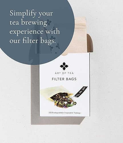 Vista 61 de Art of Tea Té orgánico Earl Grey Creme Lata de té artesanal de hojas sueltas de 2.5 onzas