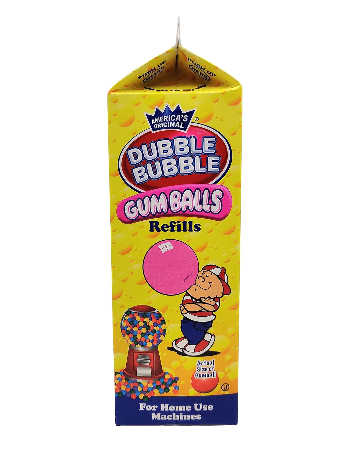 Dubble Bubble Gumballs, 20oz Carton (1)
