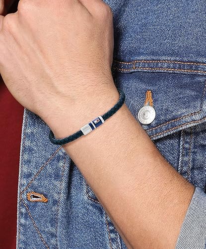 Miniatura 3 de Joyería Tommy Hilfiger, Pulsera de cuero trenzado para hombre