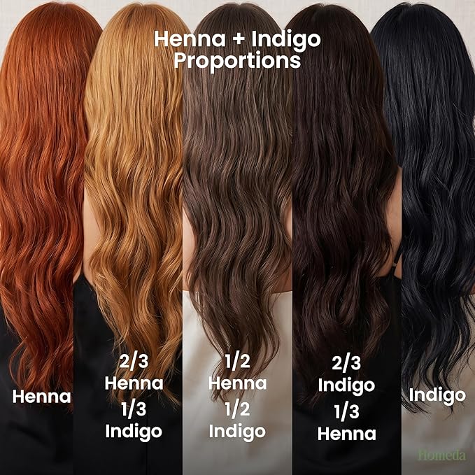 Shudh Online Henna en Polvo Natural para Cabello 200g miniatura 4