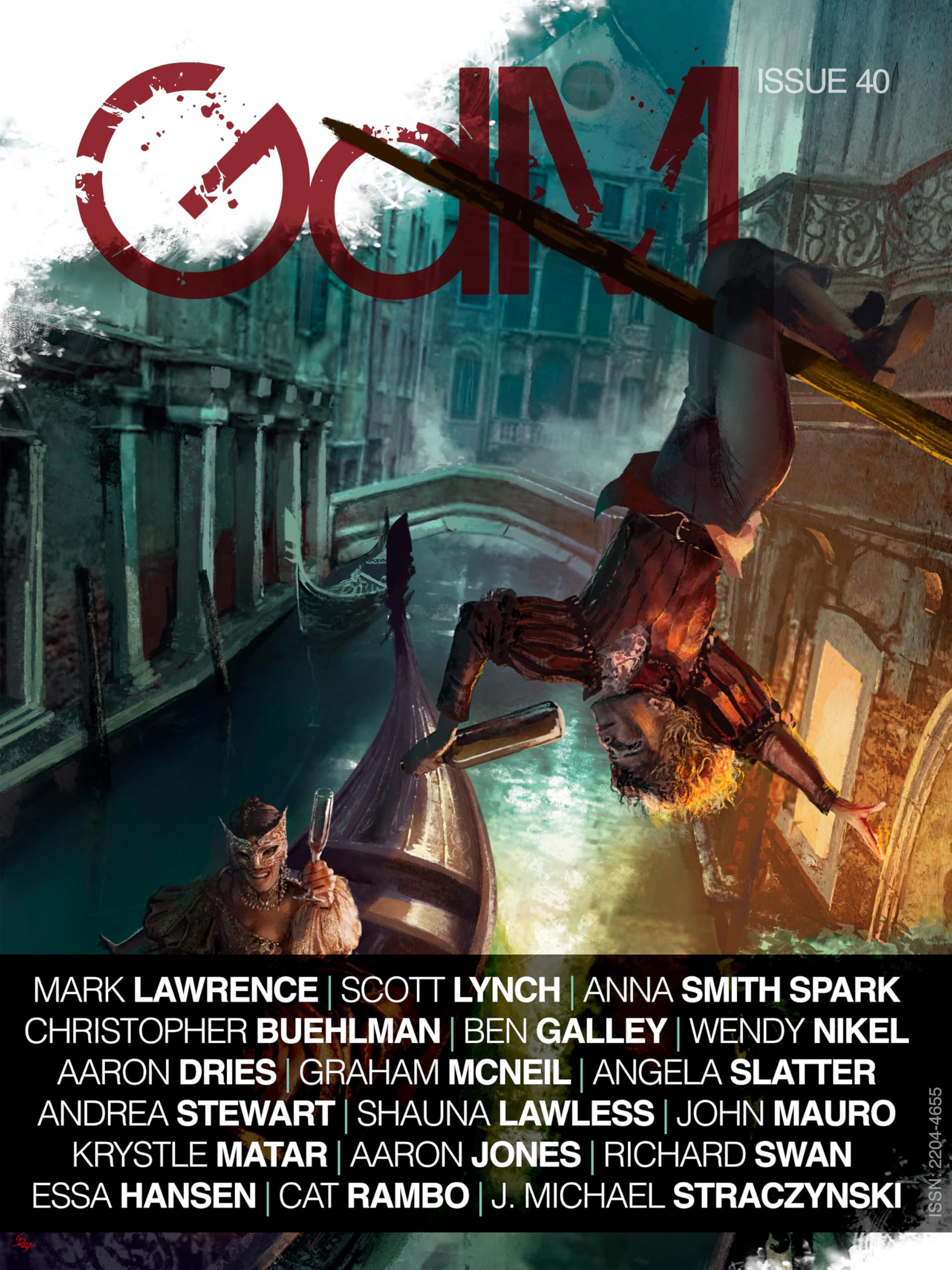 Cover of Grimdark Magazine, October 2024