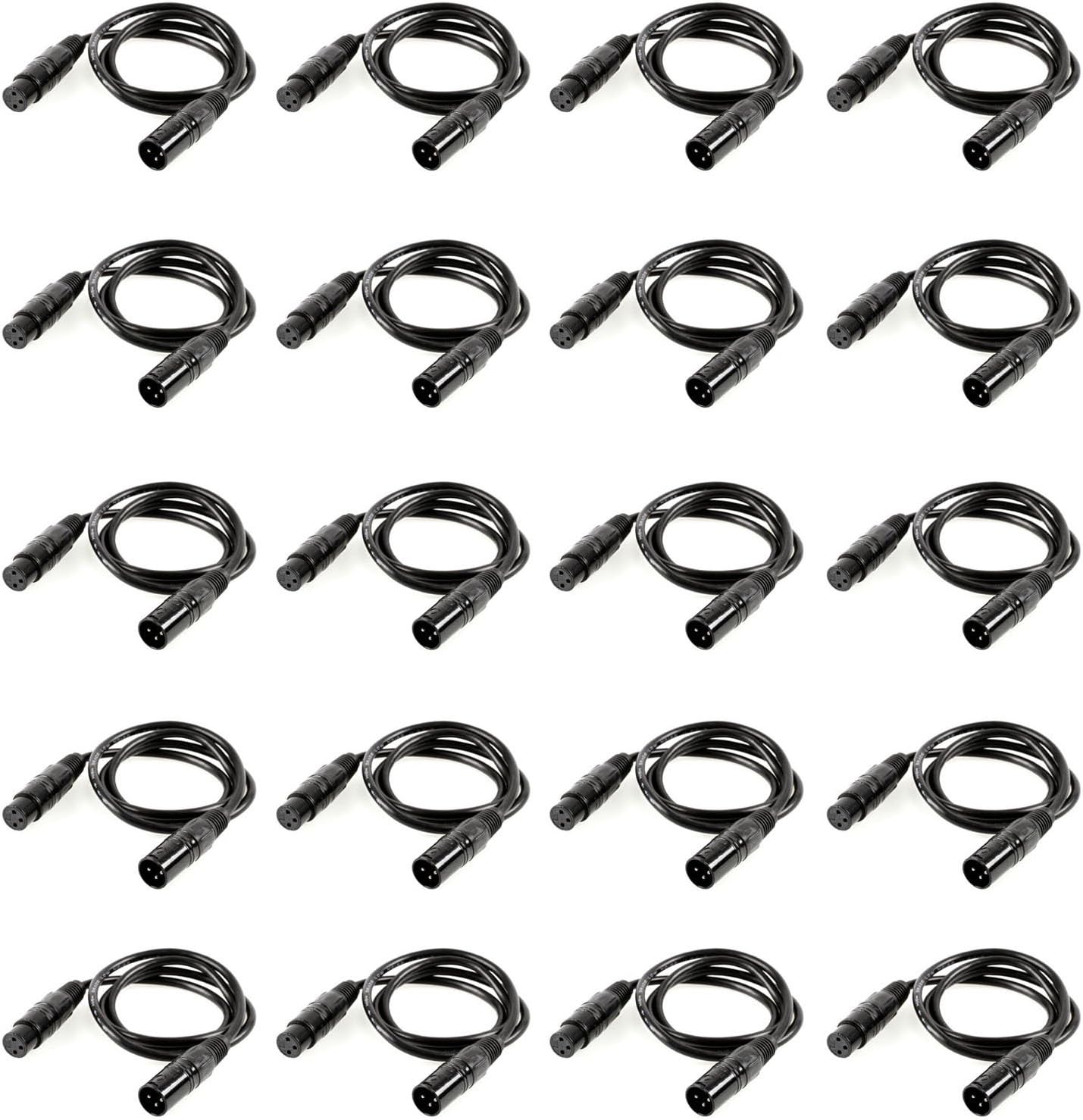 20 Pack DMX Cable