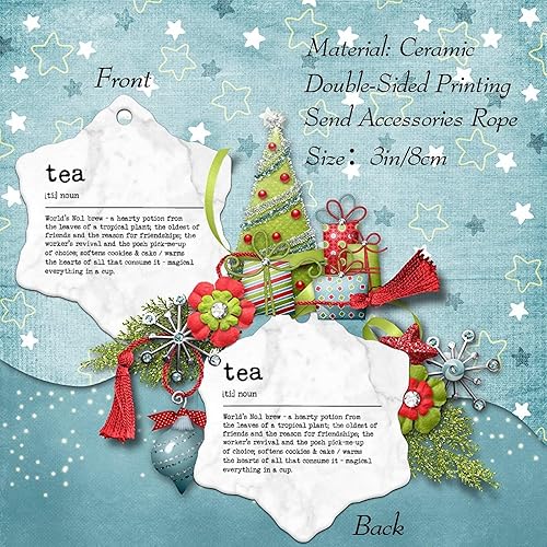 Miniatura 107 de Adornos de Navidad – Y'all Definition Ornament – Noun Definition Christmas Ornament – Y'all Christmas Ceramic Christmas Tree Keepsake Dictionary