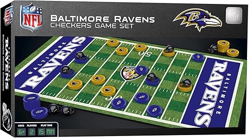 Miniatura 30 de MasterPieces NFL Los Angeles Rams Juego de mesa de damas, 13 x 21 pulgadas