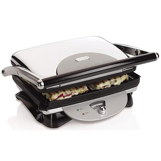 De'Longhi CGH800 Retro Contact Grill and Panini Press 14.8 Inch
