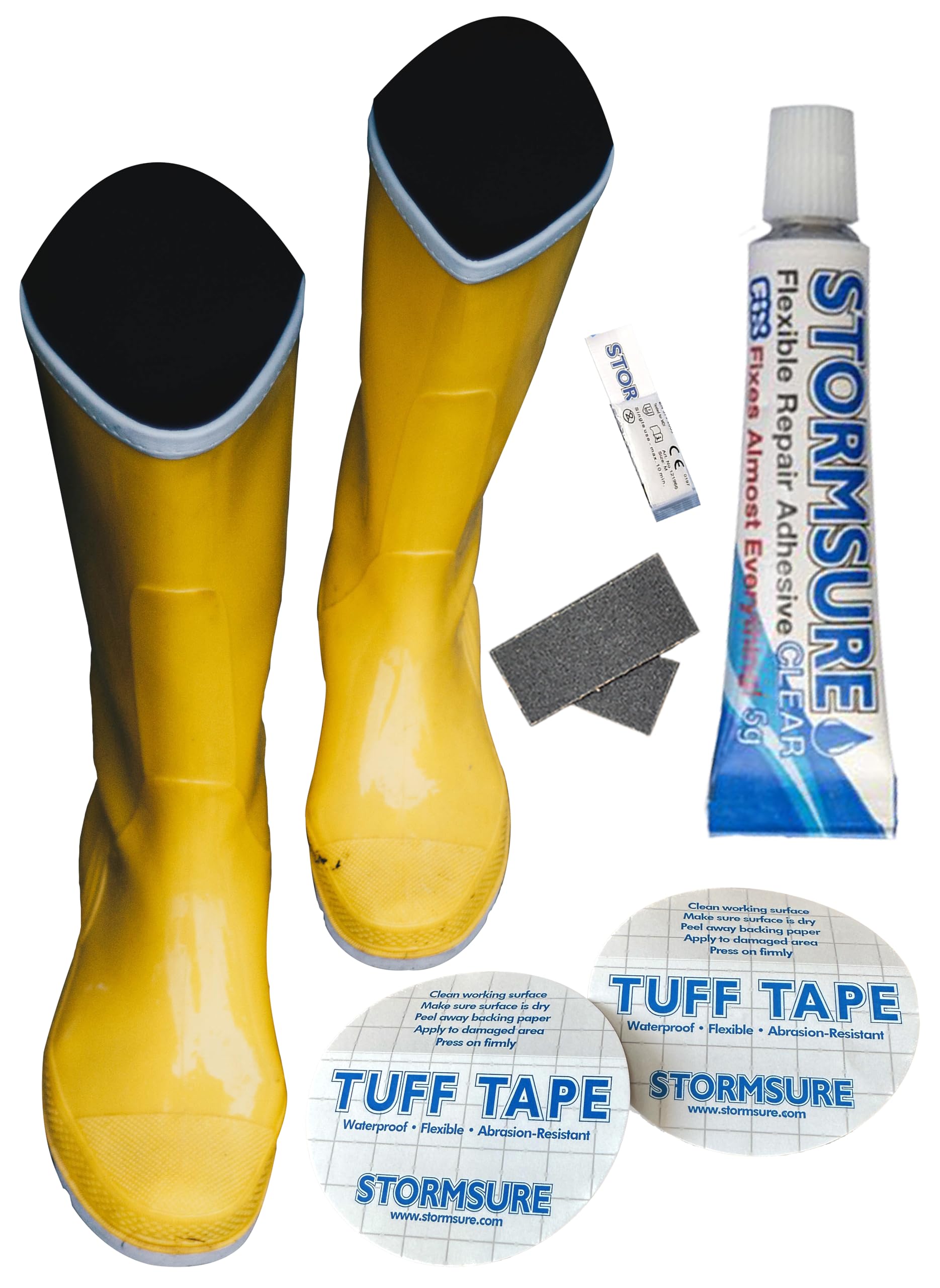 Buy StormsureWellington Boot Repair Kit Industry Wellie glue, Sole