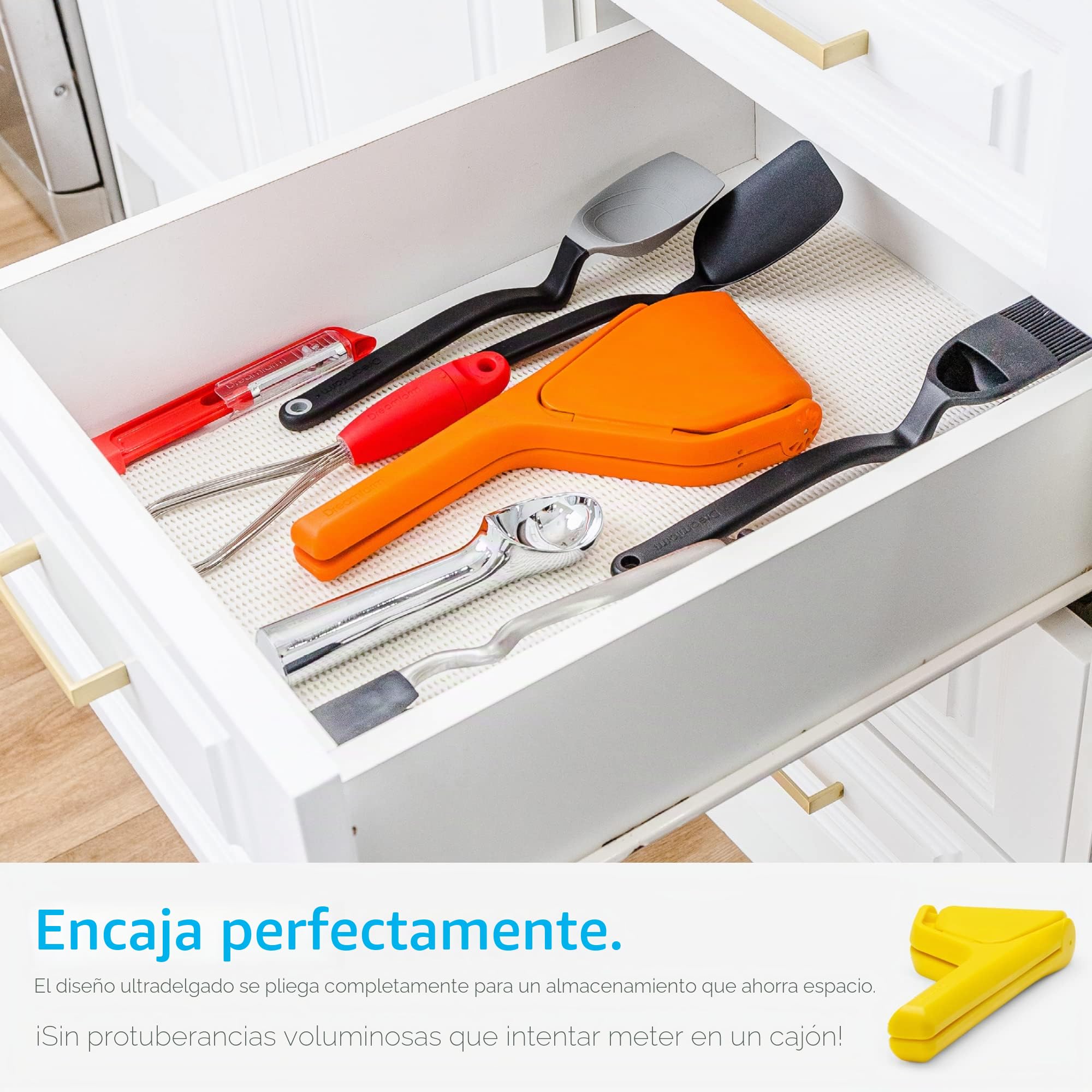 Dreamfarm Fluicer Exprimidor de Limón Manual Plegable 10 Pulgadas con Palanca Lateral