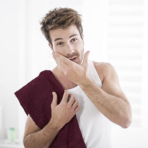 Miniatura 5 de Utopia Towels - Toalla de salón, paquete de 12 (no a prueba de blanqueador, 16 x 27 pulgadas), toallas altamente absorbentes para manos, gimnasio,