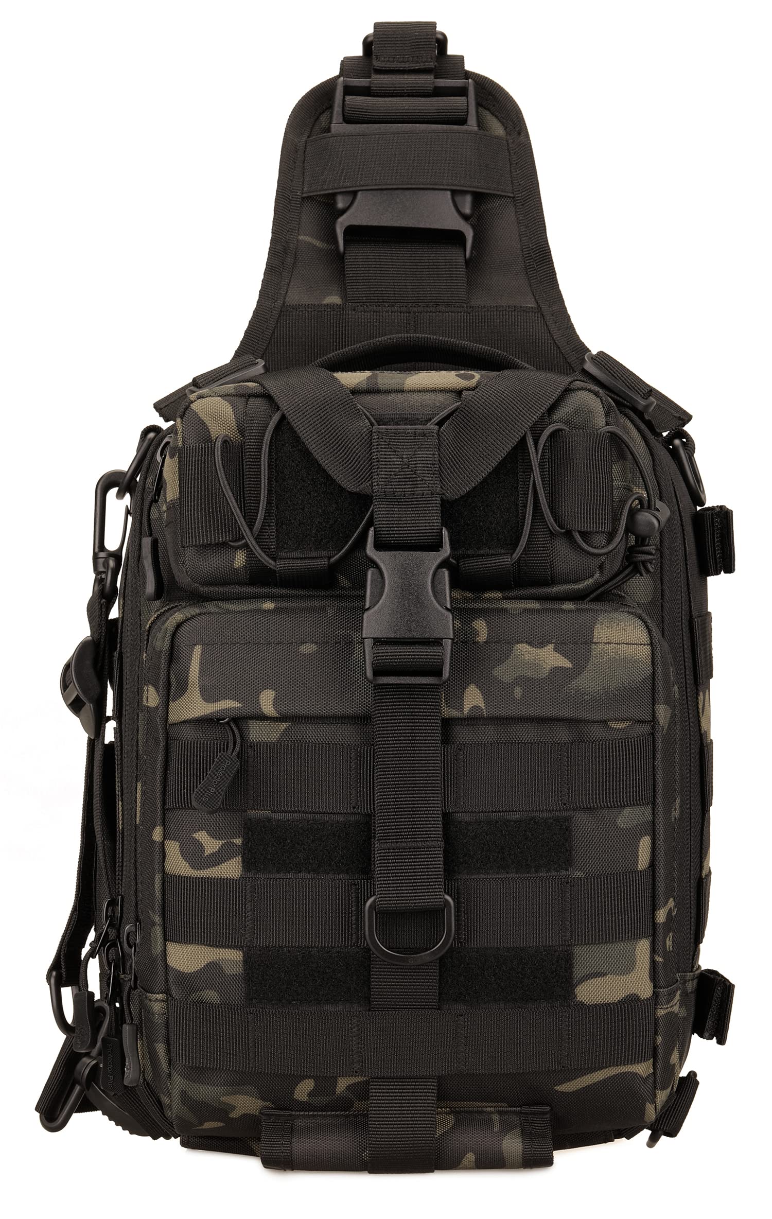 Gran Bolsa de Bandolera Impermeable Estilo Militar Táctico Nylon Molle