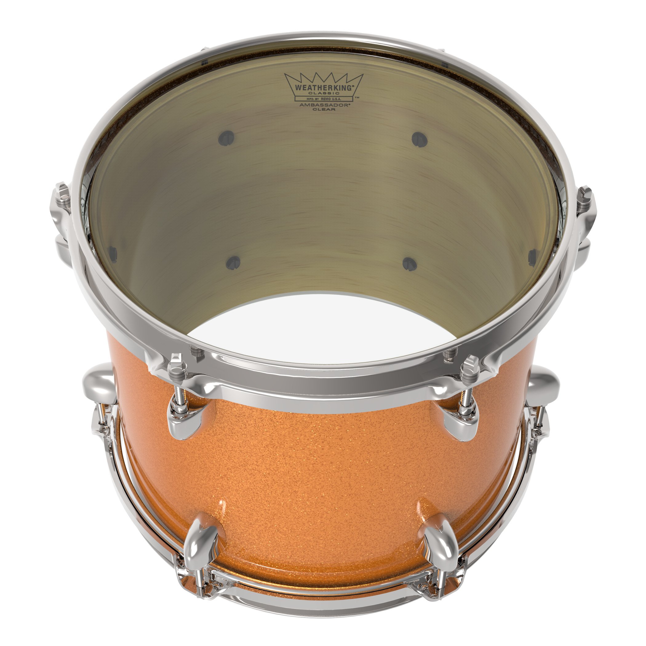 Remo Schlagzeugfell Ambassador Clear Classic Fit Drum Head,14", 14 Inches - Image 2