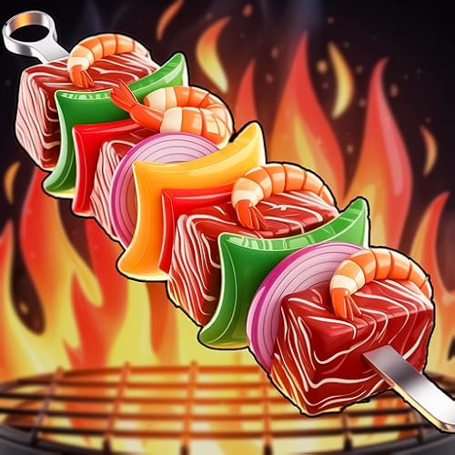 Grill Sort Food Puzzle Game - Water Sort and Bottle Puzzle Sorting Games