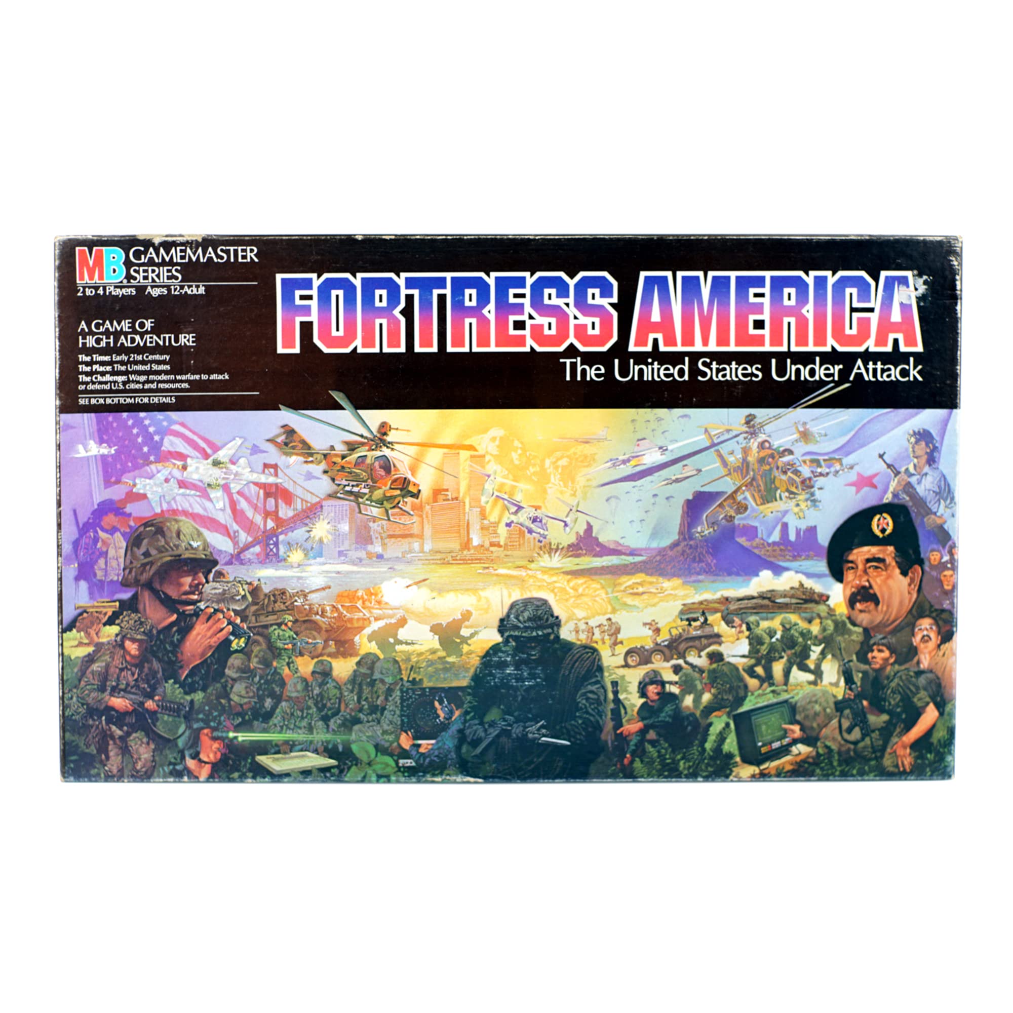 Amazon.com: Fortress America - The United States Under Attack: A Board Game  of High Adventure : Toys & Games