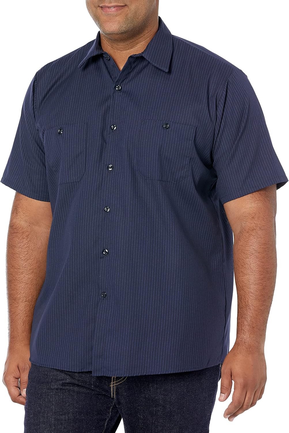 Red Kap Mens Short Sleeve Enhanced Visibility Work ShirtShirt