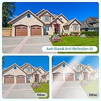 Vista 2 de 3MP Window Cameras for Home Security-2 Pack, 5G & 2.4GHz WiFi Dome Security Camera with Full Color Night Vision, Person & Motion Detection, Two-Way