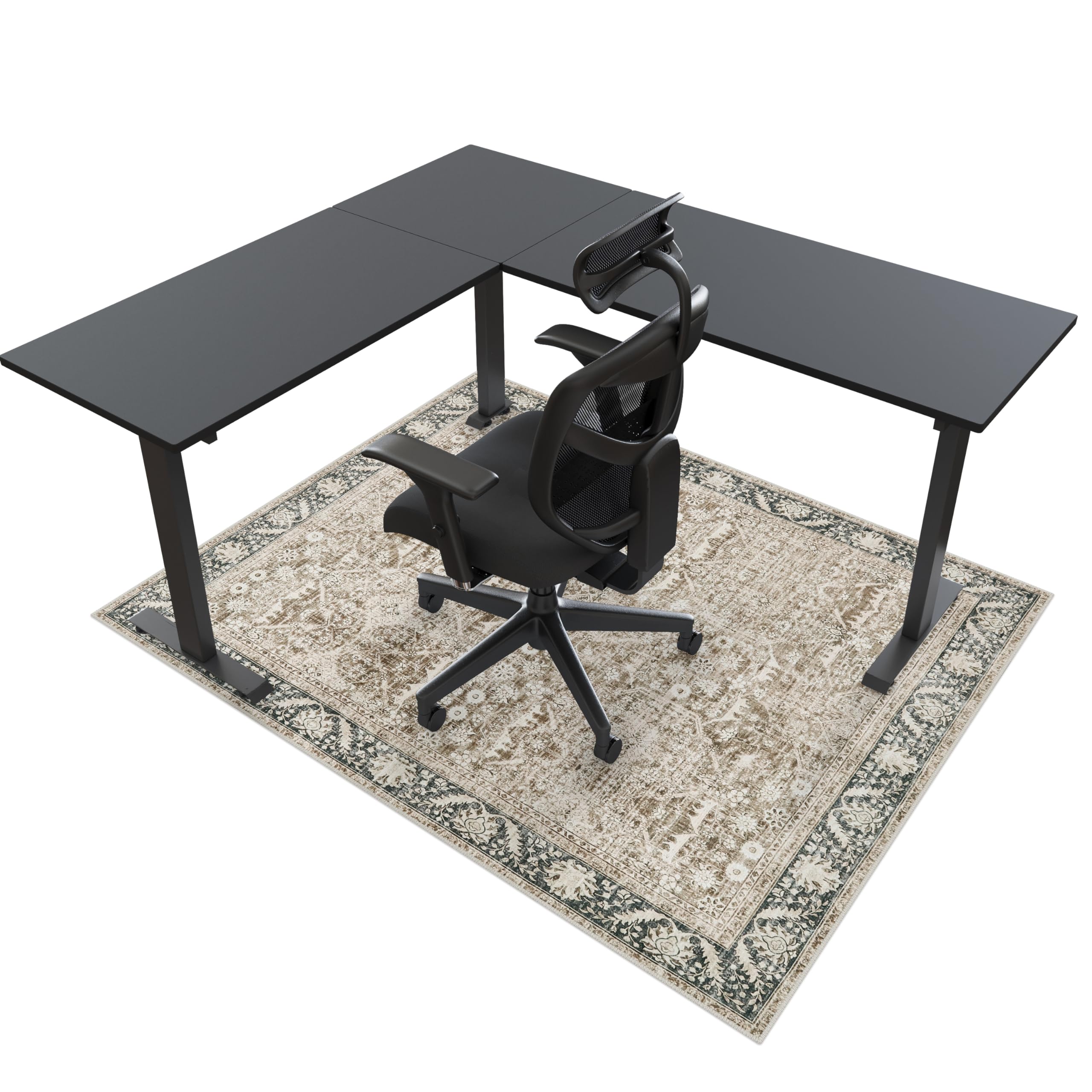 Anidaroel63x51 Chair Mat For Hardwood Floor Tile Floor Desk Chair