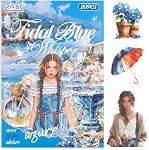 Uideyvi Sticker style comique japonais fournitures de scrapbooking pour le Junk Journal, 45 Stickers Feuilles TZ013001