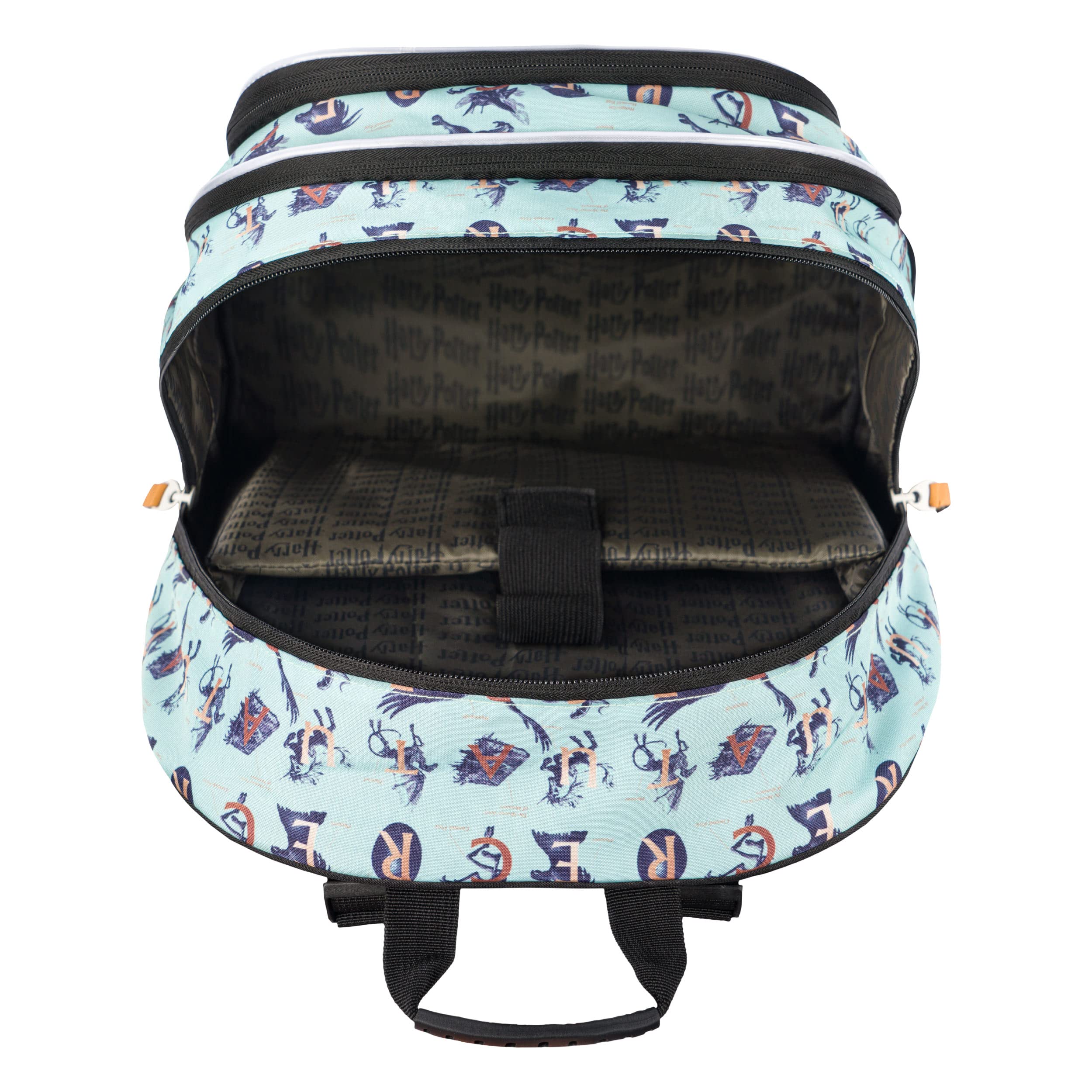 Baagl Sac à dos scolaire pour garçons, filles - Sacs d'école pour enfants avec dos ergonomique, sangle de poitrine et éléments réfléchissants (Harry Potter Fantastic Beasts)
