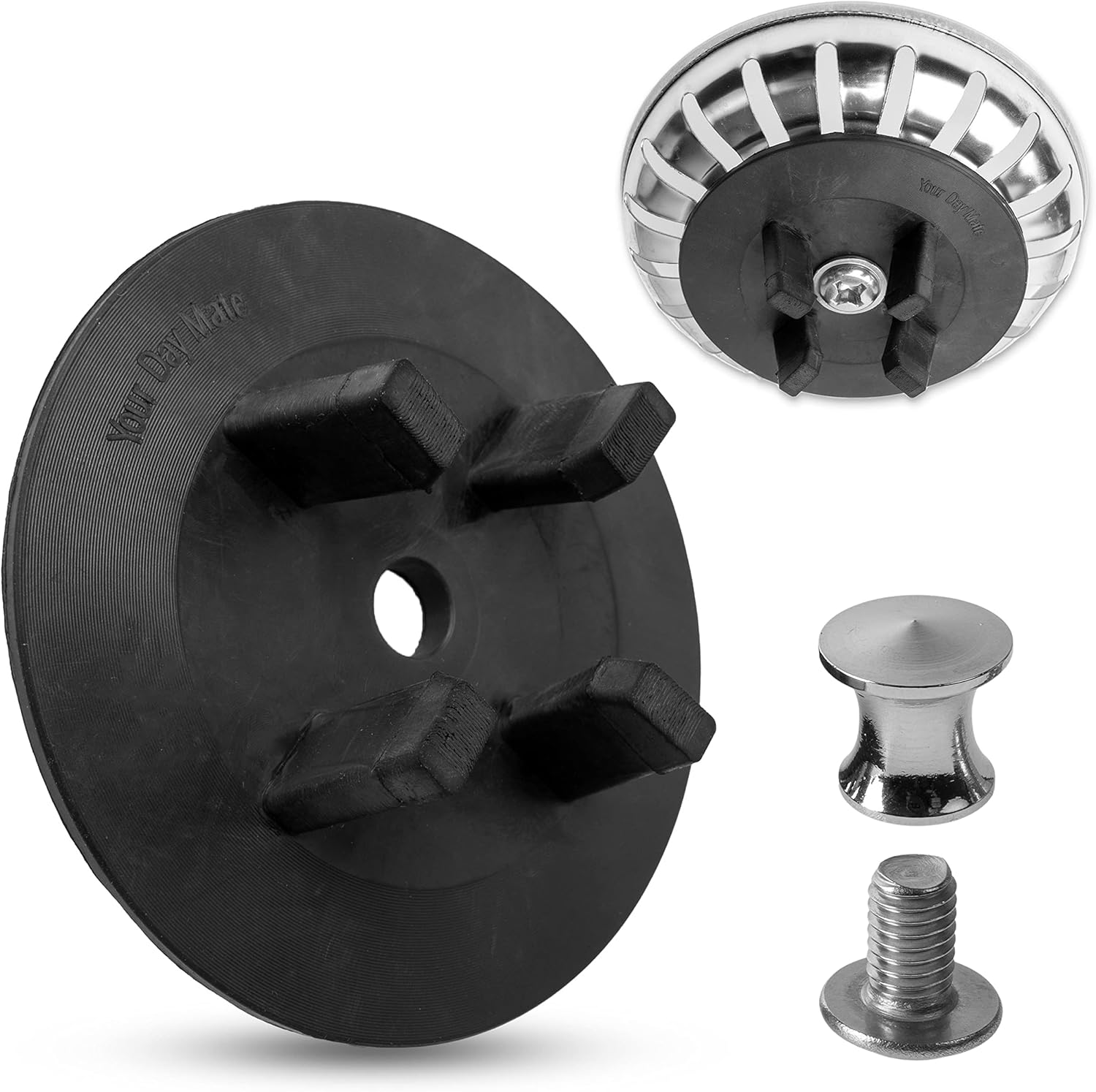 Joint de Rechange, 1 Pièce, Compatible avec Les Siphons IKEA ATLANT et DOMSJÖ, avec vis de