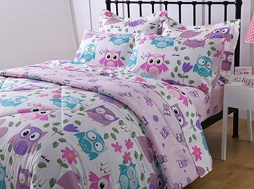 Miniatura 2 de MarCielo Juego de edredón para niños de 5 piezas, tamaño individual