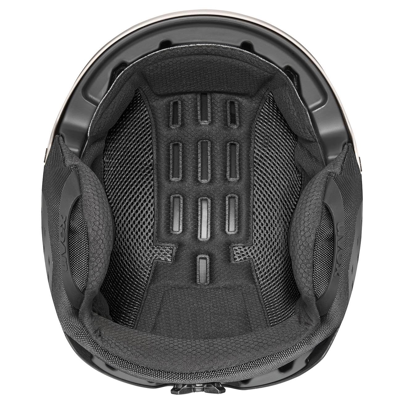 uvex stance, Kask narciarski unisex-dorosły, warm grey-black matt, 54-58 cm