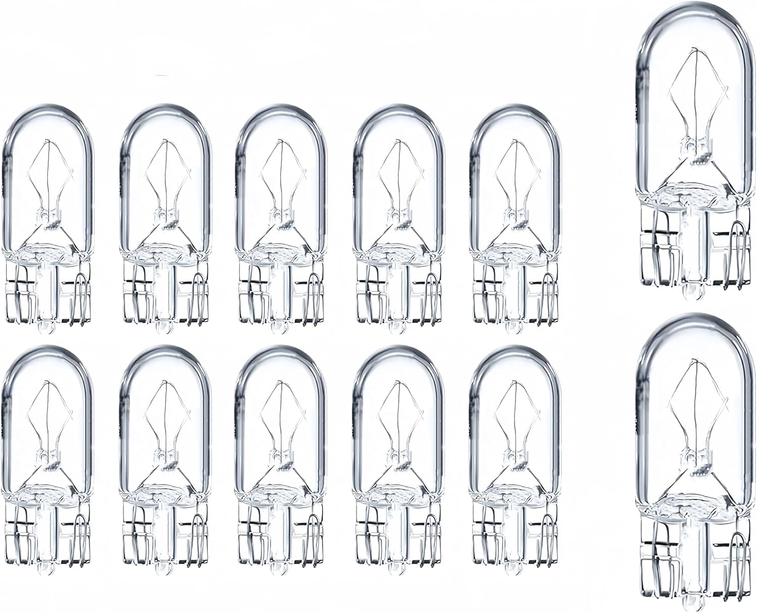 194 Longer life Auto Miniature Bulb,Ideal for Interior and Exterior Lighting,Trunk,Cargo,License Plate,Side Marker,Step Courtesy,Map Dome RV Camper Light (12 pack)