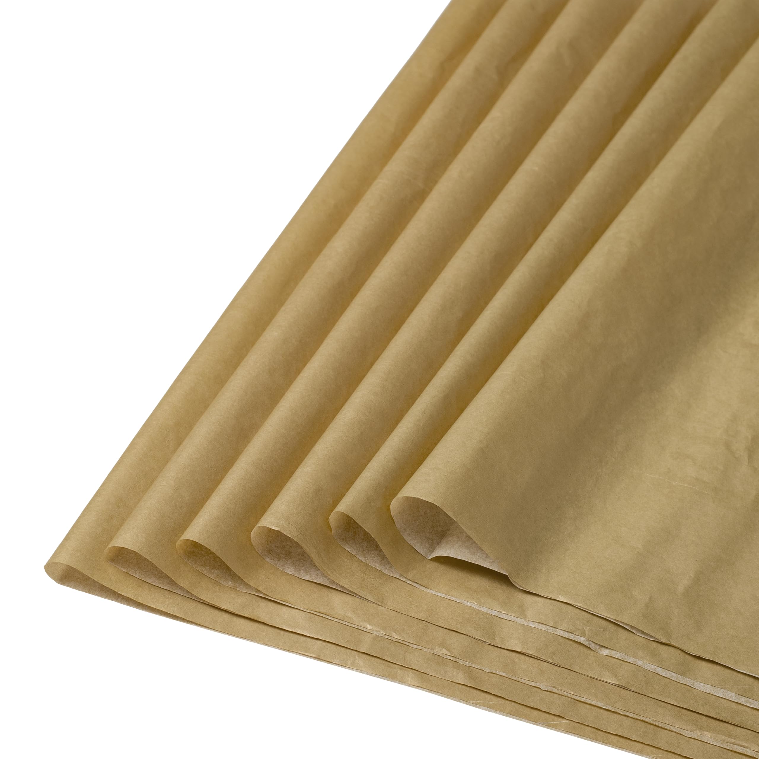 Purple Papers Gold Wrapping Tissue | Size 50x75 cm Pack of 25 Sheets | 20x30 Inches | Art & Craft, Decoration, Gift Wrapping for Mother's Day | Metallic Gold Tissue Paper for Gifts Bags and More