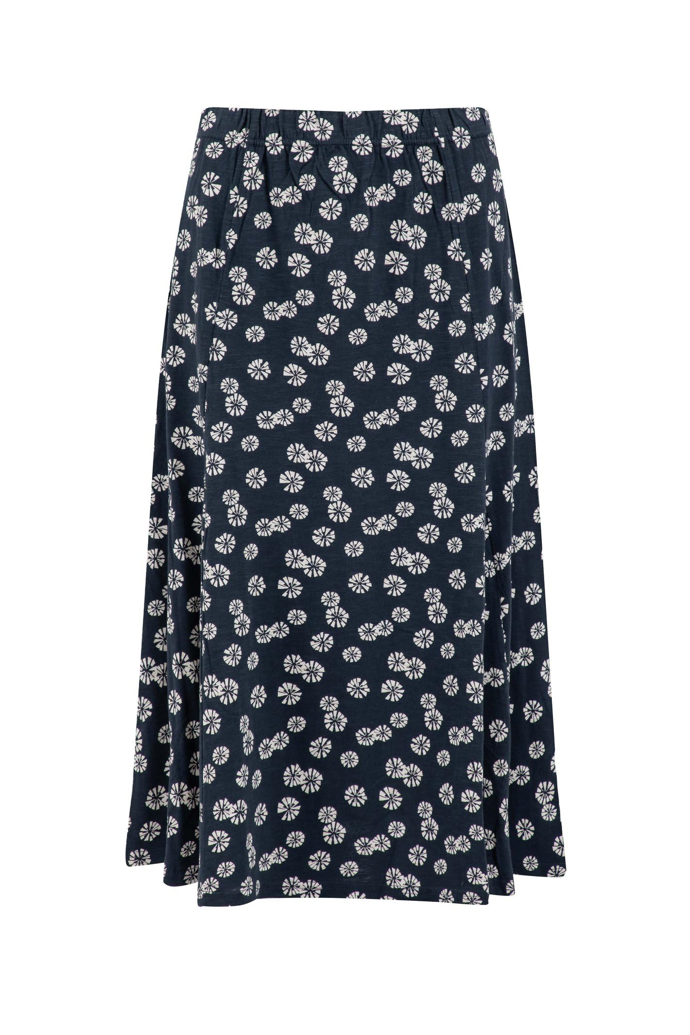Weird Fish - Women's Skirt - Jersey Midi Skirt - Size 8 - Dark Navy