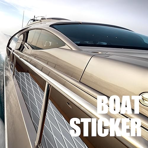 Miniatura 25 de Fullfire Suelo de lancha – Cubierta de espuma EVA para lanchas – Alfombra marina autoadhesiva para lanchas de motor, yate, kayak, RV