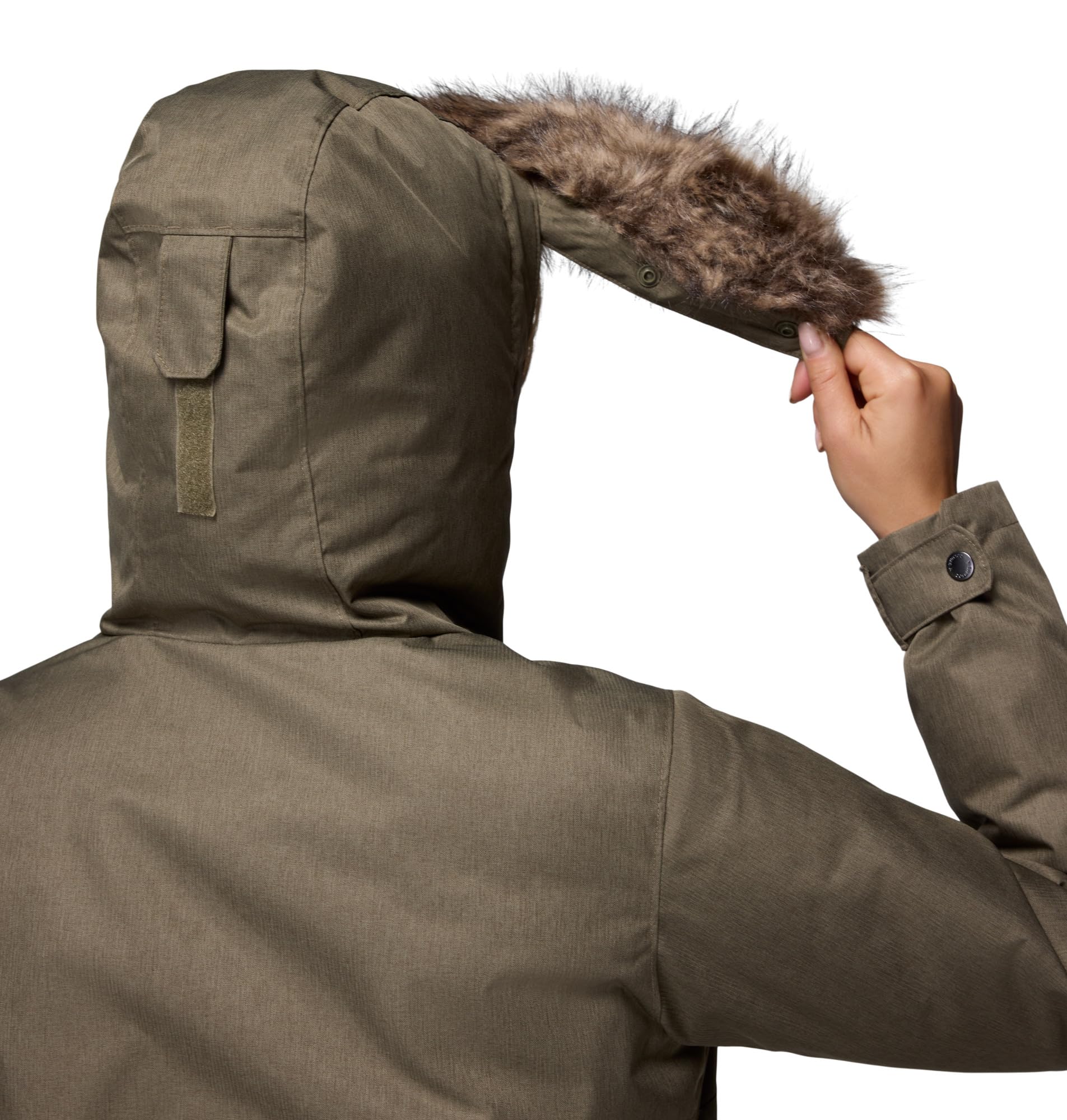 Columbia Chaqueta larga aislante Suttle Mountain de primera generación para mujer
