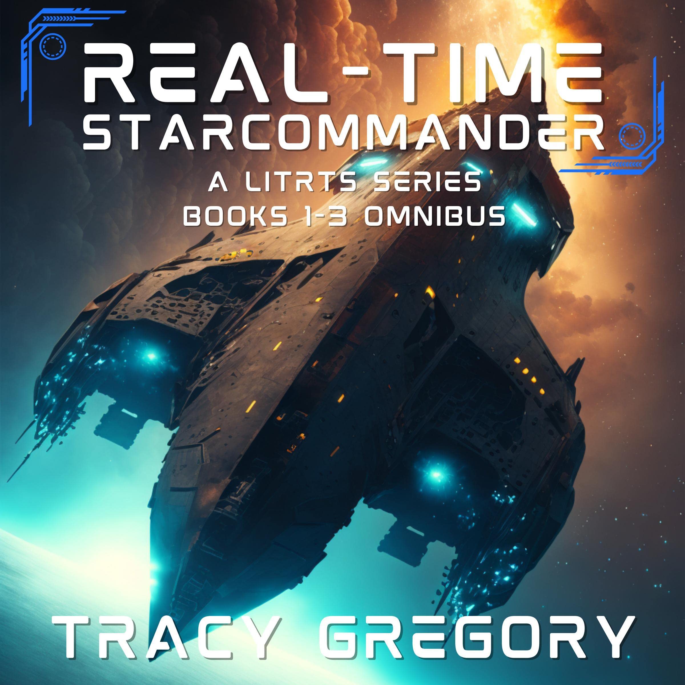 Cover art for Real-Time Starcommander, Book 1-3 Omnibus