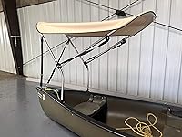 Vista 5 de Cypress Rowe Outfitters Parasol para canoa/kayak beige de 3' x 6