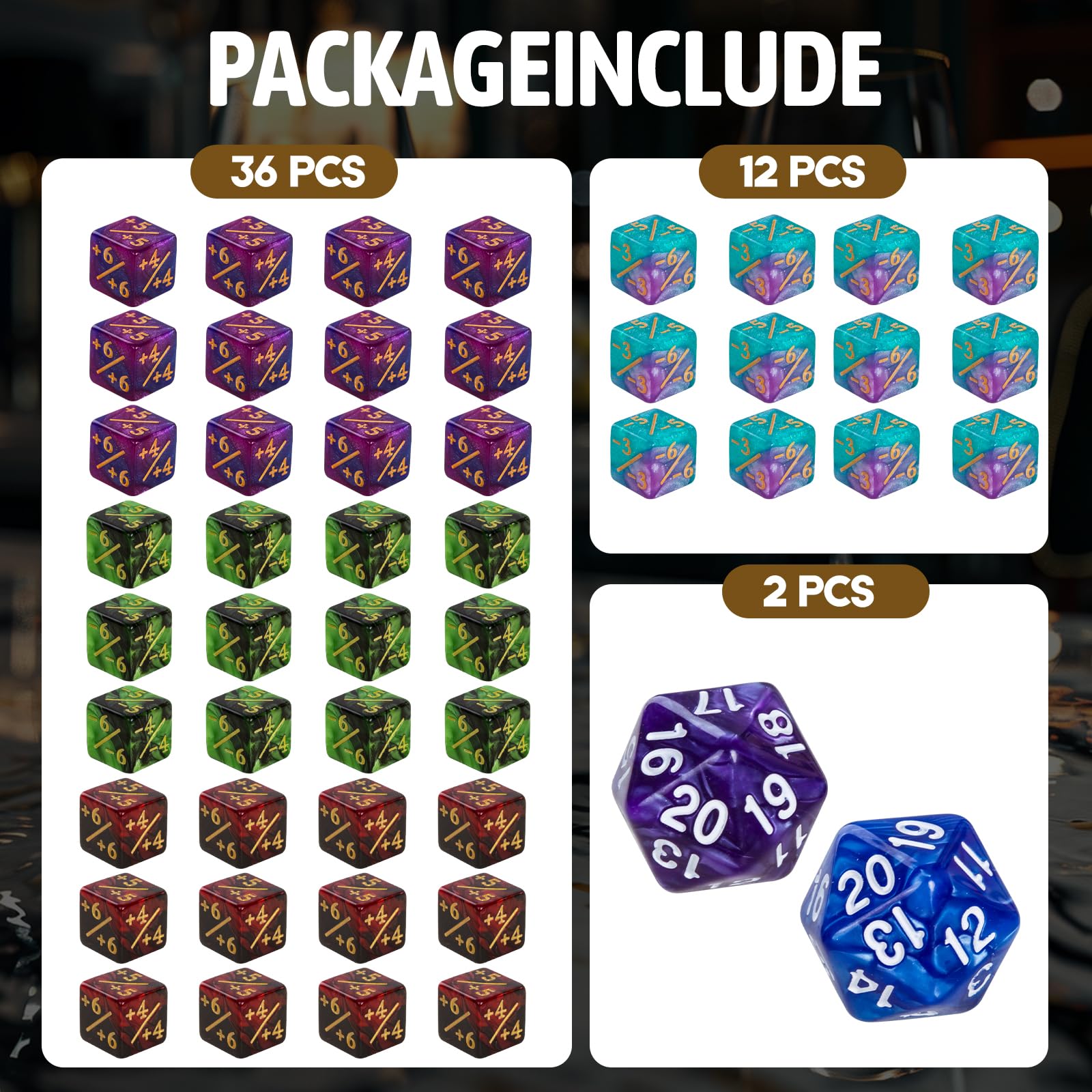 Magic Counters Mtg Avatar 50 MTG Counters, Spindown Life Counter Token Bulk Marble ...