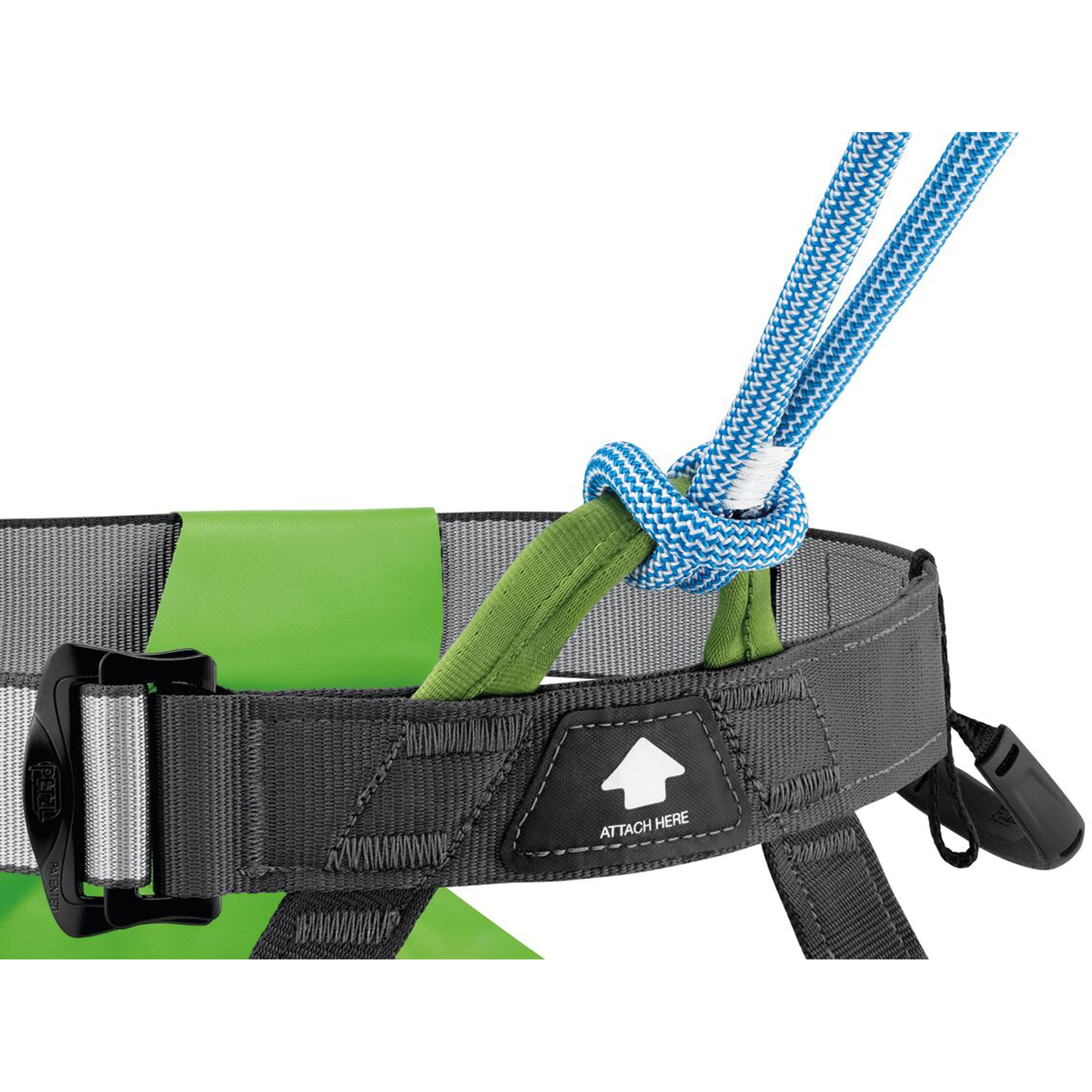 PETZL DUAL CANYON CLUB Lanyard für Erwachsene mit praktischem Format, vielseitige Lösung
