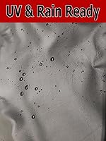 Vista 4 de Cubierta de neumático negra Home Free Because Brave con bandera militar, águila, 71 a 73,5 cm (28 a 29 pulgadas)