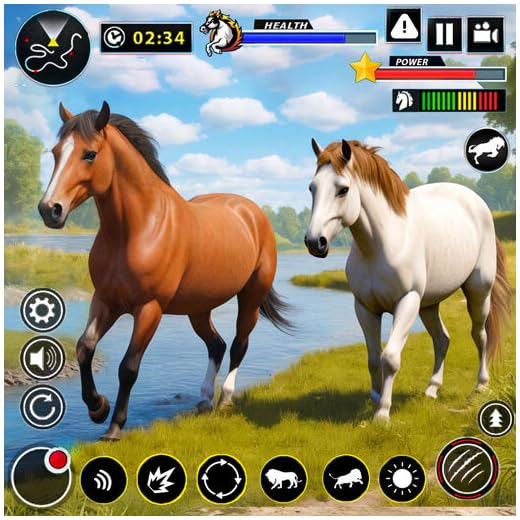 Wildpferde Familien Simulator für Tierfans