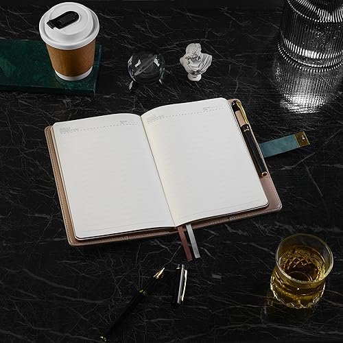 Miniatura 4 de ZXHQ Diario con candado con bolígrafo, tamaño A5, 240 páginas, diario de piel sintética con cerradura, diarios de tapa dura recargables para