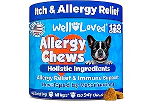 Premium Dog Allergy Chews for Quick Relief