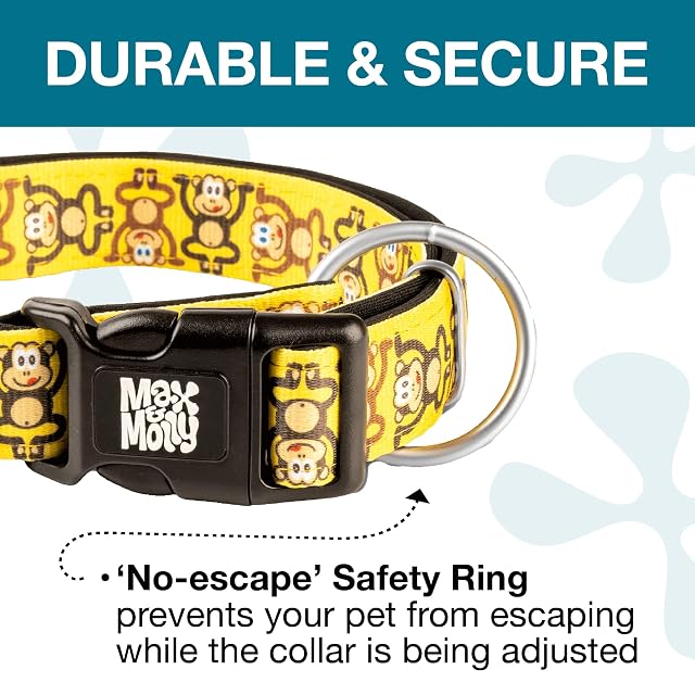 Foto 3 de 7 de MAX & Molly Urban Pets - Collar de Perro Smart ID con Gotcha Etiqueta de Seguridad con código QR…