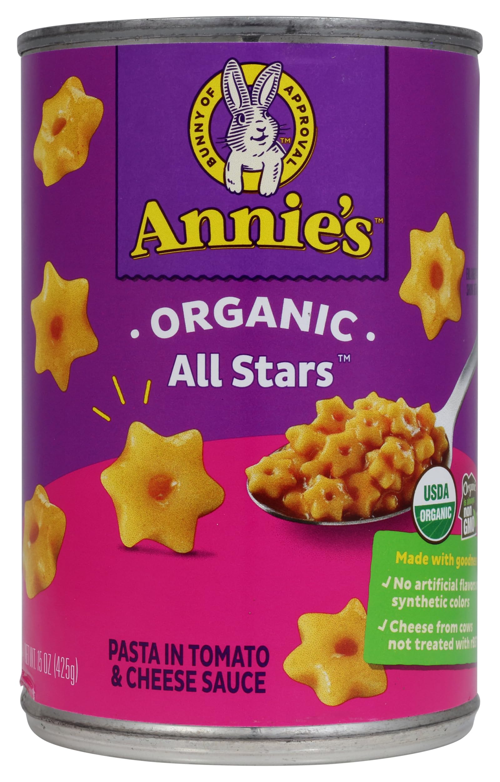 Annie's Homegrown Canned Meal All Stars,15 Ounce