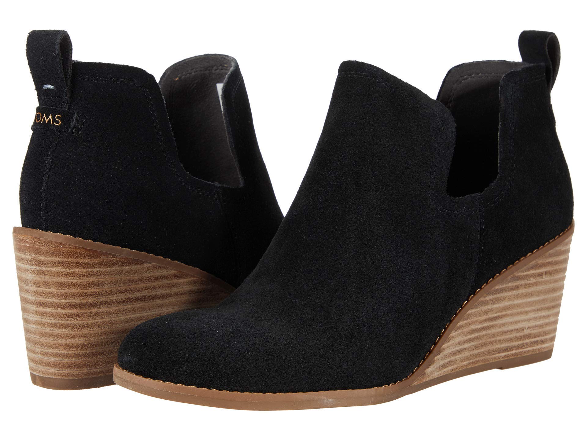 TOMS Women's Kallie Boot, Black, 3.5 UK