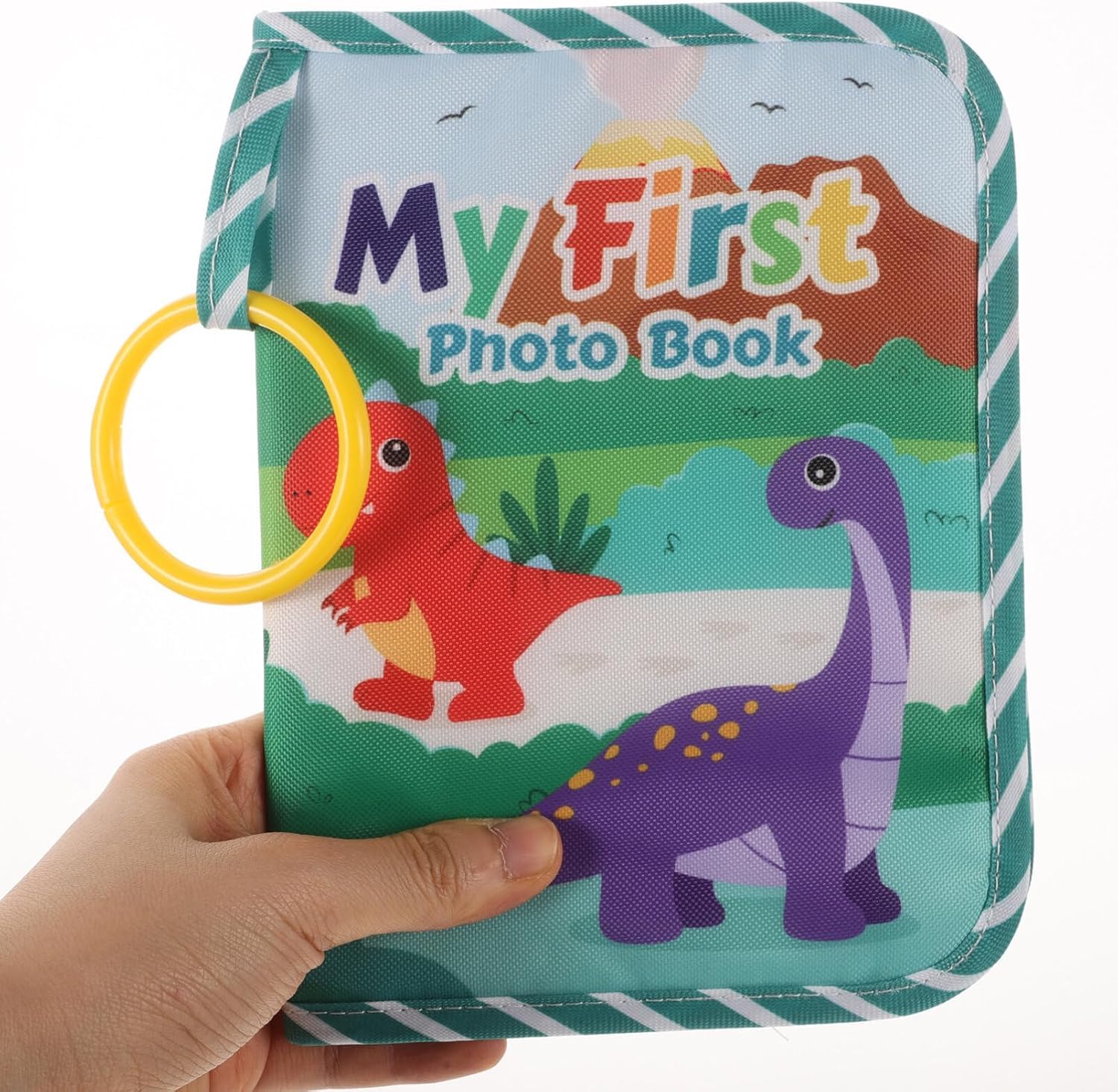 First Photo Book Album For Babies Boys Infant Dinosaurs Design for Memories Family Newborns Toddlers Baby Showers Kids - Image 2