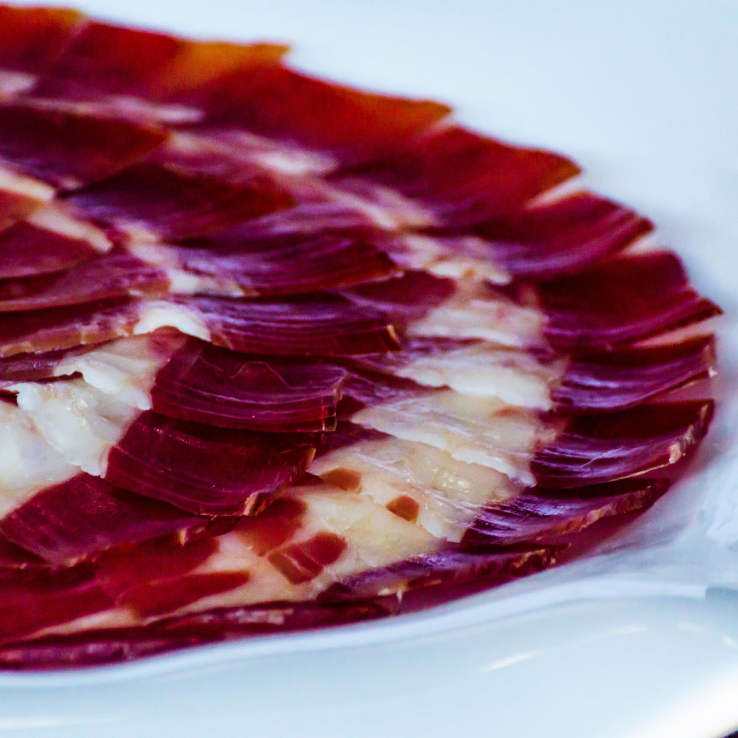 Jamón Ibérico de Cebo de Campo 50% Raza Ibérica Estirpe Negra - Exquisito Jamón de Extremadura Cortado a Cuchillo - Cerdos Criados en Libertad y Alimentados con Productos Naturales. (5 Sobres)