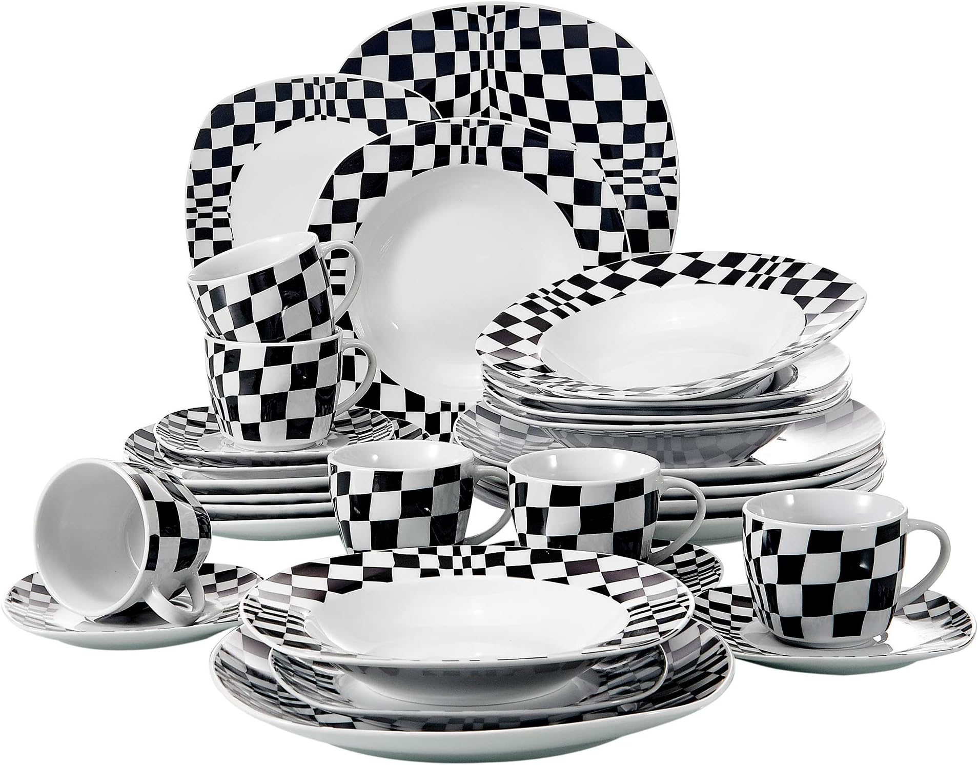 VEWEET Porcelain Dinnerware Set 167