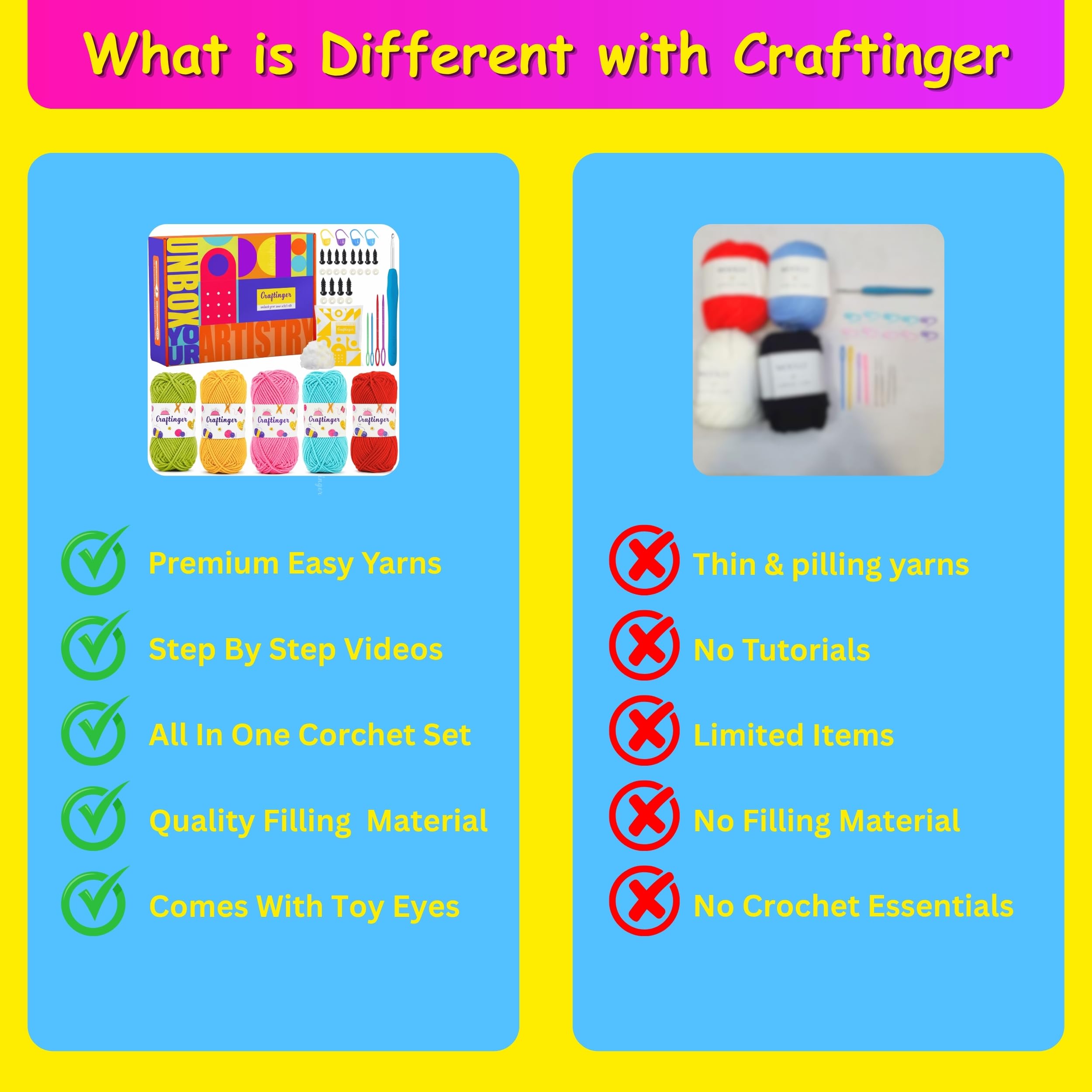 Crochet Starter Kit: All-in-One DIY Crafting -5