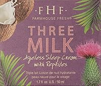 Vista 2 de FarmHouse Fresh Three Milk Ageless Sleep Cream, 1.7 Fl Oz