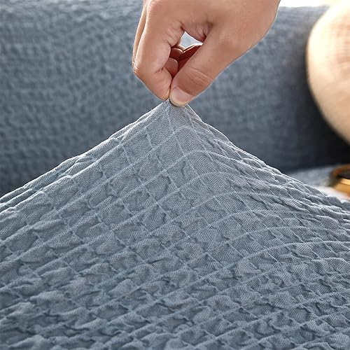 Miniatura 4 de OKYUK Funda elástica para sofá universal 2023, tela de poliéster suave de alta calidad, protector lavable, ajuste de la forma de 1 pieza, colección