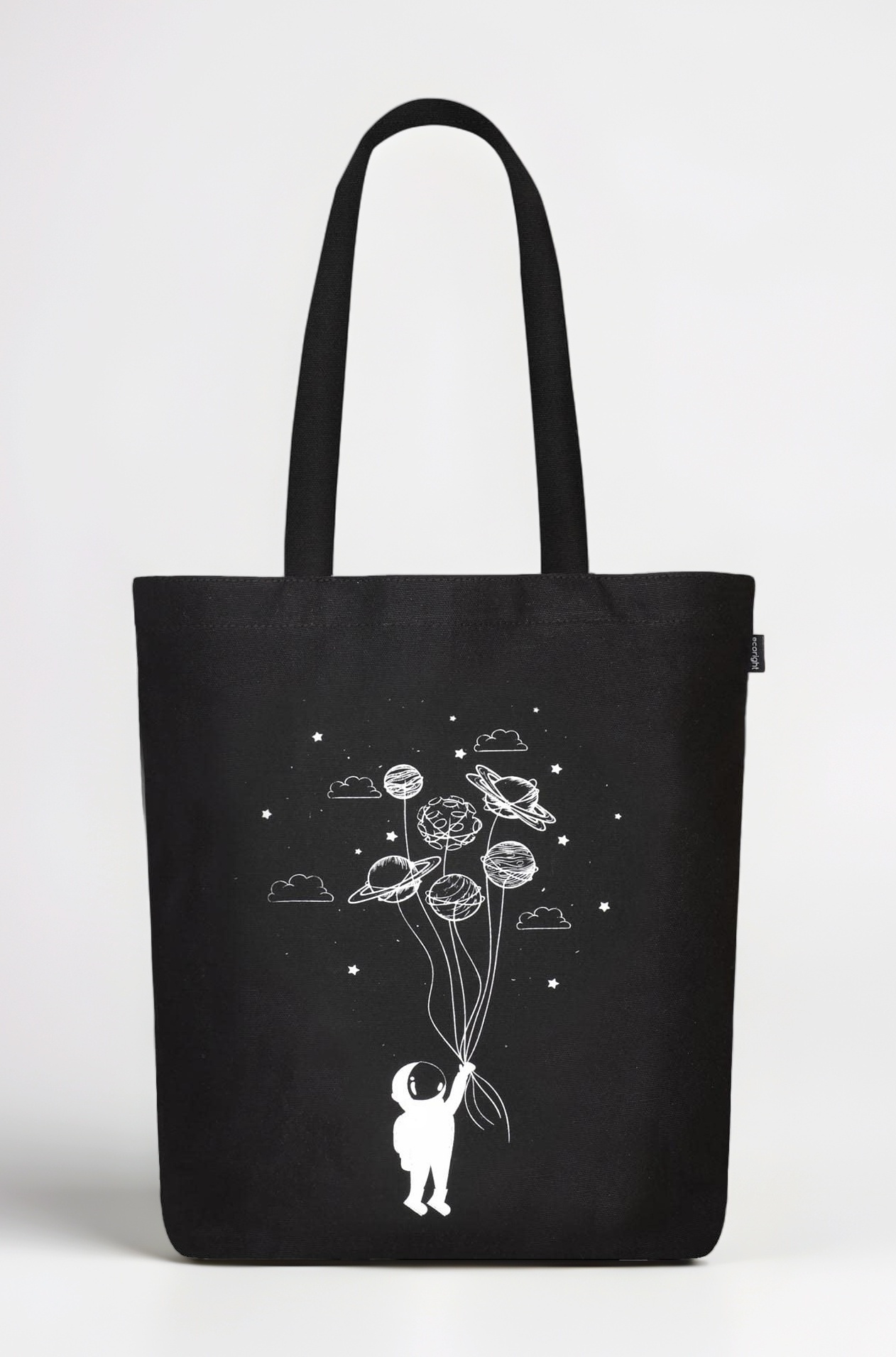 Eco Right Canvas Tote Bags for Women with Zip, College Bag for Girls, 100% Organic Cotton Tote Bag for Shopping, Travel & beach bags for women