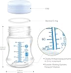 Maymom Pump Parts Work With Spectra S2 Spectra S1, 21mm Flange Valve Tube Bottle Backflow Protector, Not Original Spectra S2 Accessories Replace Spectra Duckbill Valve Spectra Bottle Spectra Flange