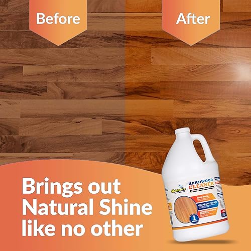 Miniatura 5 de Sheiner's Limpiador de pisos de madera dura, limpiador de pisos laminados, suministros para el hogar, para limpieza profunda de madera, pisos