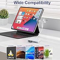 Vista 9 de Adaptador Memory Stick Pro Duo, lector de tarjetas de memoria 4 en 1, lector de tarjetas SD/XD/MS/TF con Lightning/USB-C/USB-A, lector Memory Stick